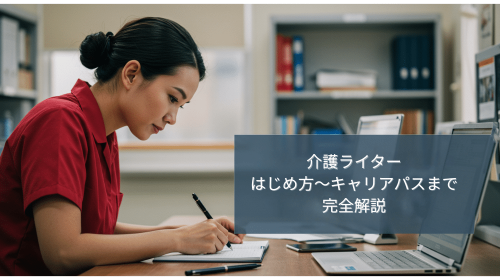介護ライター未経験でも安心！なり方・仕事の探し方・収入UP法をまるごと解説